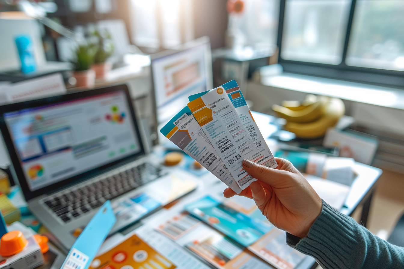 Vente de produits gratuits et payants, cours et adhésions
