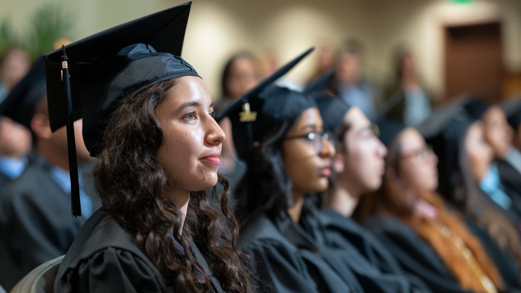 Certification ceremony in an online learning community.
