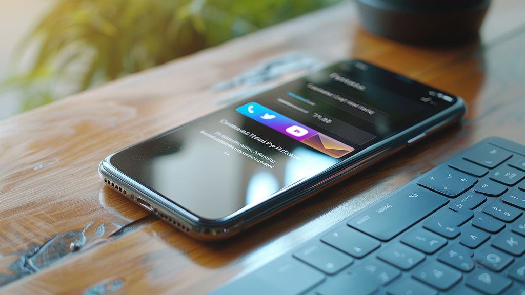 Application mobile accessible