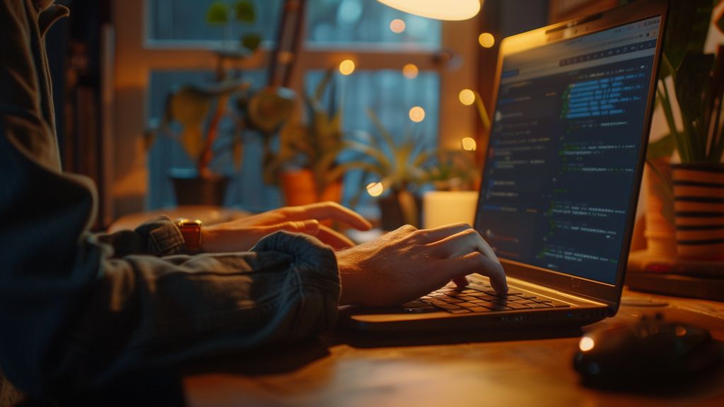 User typing message with suggestive AI suggestions appearing in a chat window.