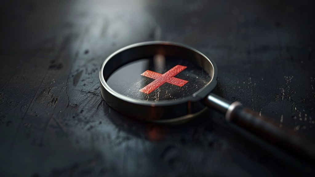 Search engine logo with an 'X' over an image, indicating unrecognized content.