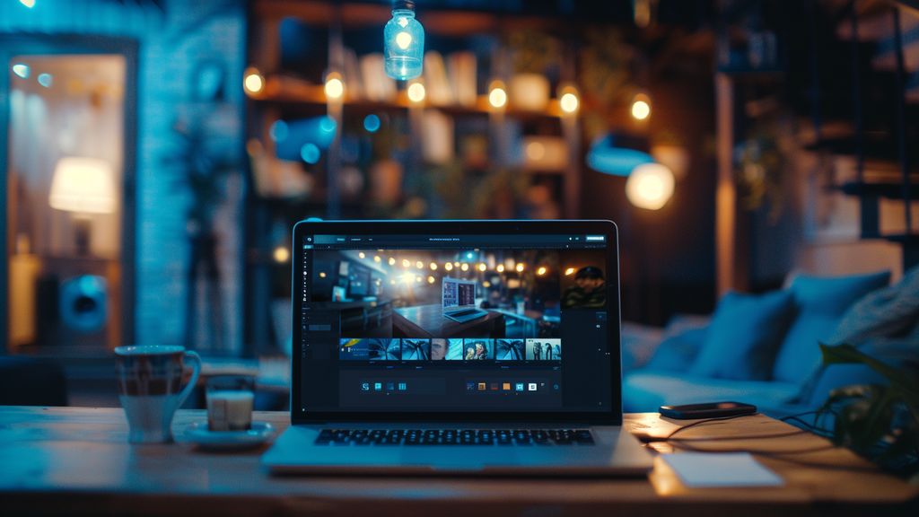 Indepth video tutorials displayed on a laptop screen.