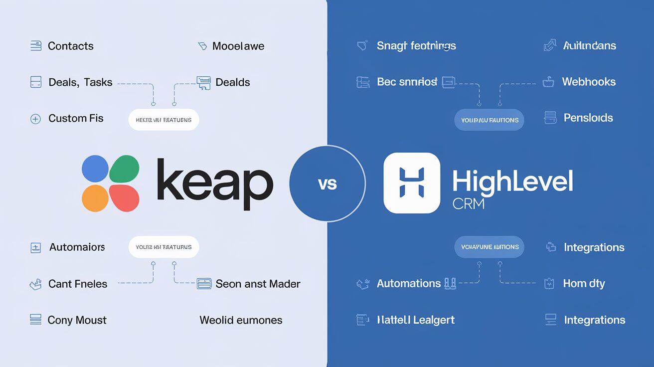 découvrez notre analyse approfondie des fonctionnalités des crm : comparez l'expérience utilisateur de keap avec le crm complet de highlevel et trouvez la solution idéale pour optimiser la gestion de votre relation client.