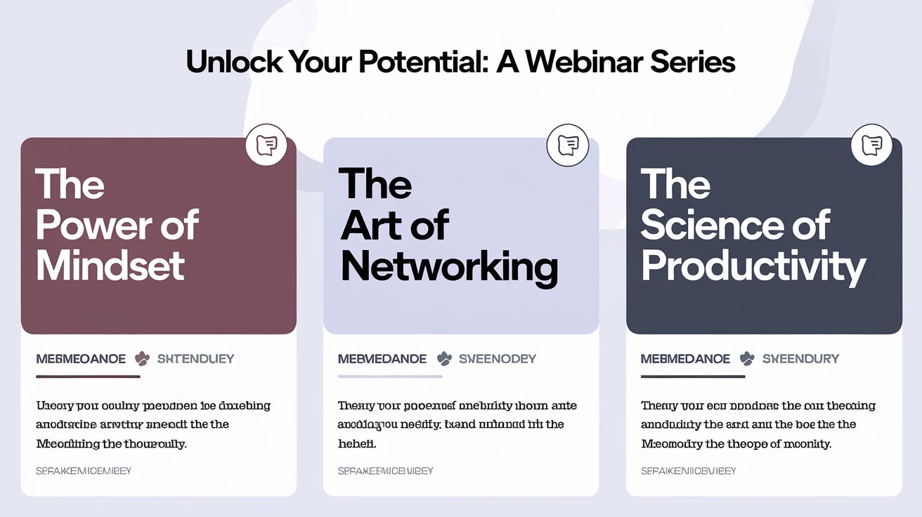 découvrez des stratégies créatives et efficaces pour booster la promotion de votre webinaire. attirez un public ciblé, maximisez votre visibilité et faites de votre événement en ligne un succès mémorable grâce à nos conseils pratiques.